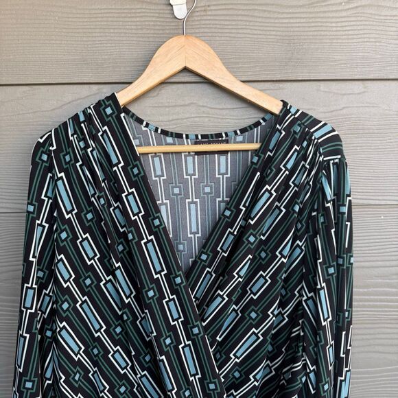 Lane Bryant faux wrap midi dress - Picture 3 of 7